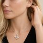 Personalised Sterling Silver Bumble Bee Pendant Necklace, thumbnail 1 of 10