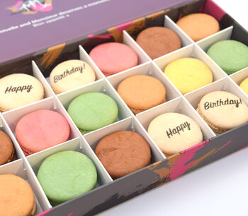 Happy Birthday Macaron Gift Box, 5 of 5