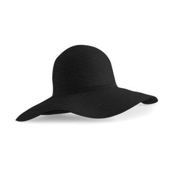 Marbella Straw Wide Brim Women Sun Hat, 3 of 4