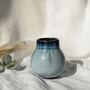 Moody Blue Handmade Vase Flow, thumbnail 1 of 4