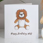 Personalised Lion Soft Toy, thumbnail 3 of 4