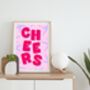 Cheers Home/Bar Print, thumbnail 4 of 4