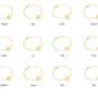 Zodiac Constellation Bracelet With White Sapphires, thumbnail 4 of 4