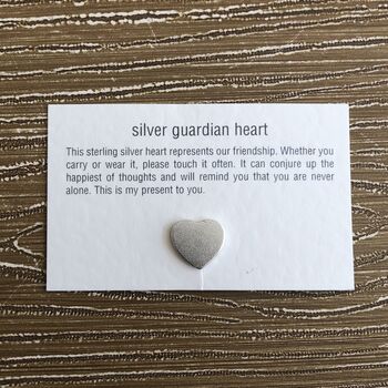 Sterling Silver Heart Pin Gap Year Gift, 8 of 8
