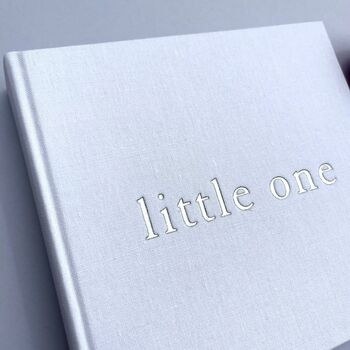 Linen 'Little One' Photo Album, 2 of 3