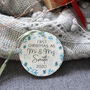 First Married Snowflake Christmas Ceramic Decoration, thumbnail 4 of 6