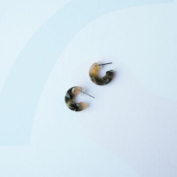 Laurel Super Mini Hoop Earrings, 3 of 6