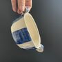 Handmade Stripy Stoneware Dish For Serving Or Baking, thumbnail 6 of 12