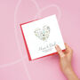 Personalised Silver Wedding Anniversary Card, thumbnail 2 of 4