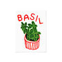 Basil Herb Print From An Original Painting, thumbnail 11 of 11