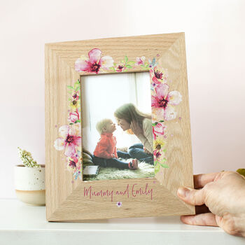 Personalised Mum And Me Photo Frame, 5 of 7