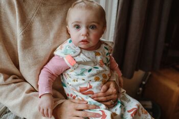 Folk And Thread Organic Baby Sleep Bag Folktails, 5 of 11