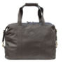 Elpaso Brown Thick Leather Holdall, thumbnail 3 of 6