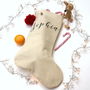 Scandi Personalised Christmas Stocking, thumbnail 6 of 9
