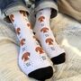 No.One Dog Dad Personalised Father's Day Socks, thumbnail 2 of 10