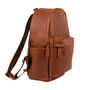Personalised Brown Leather Backpack With Side Pockets, thumbnail 7 of 12