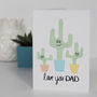 Father's Day Cactus Card, thumbnail 4 of 4
