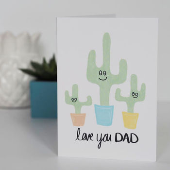 Father's Day Cactus Card, 4 of 4