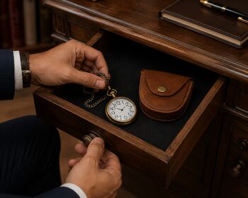 Personalised The Legacy Pocket Watch For Retirement, Birthday And Anniversary Gift, 9 of 12