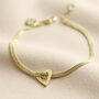 Personalised Family Heart Charm Bracelet, thumbnail 5 of 9