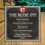 Rose Inn Personalised Home Pub Sign Man Cave Sign, thumbnail 5 of 9