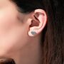 Heart 18kt Gold Plated Silver Small Stud Earrings, thumbnail 4 of 7