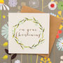 Gold Foiled Christening Card, thumbnail 4 of 5