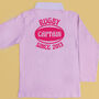 Personalised Pink Girls Since Rugby Shirt, thumbnail 2 of 5