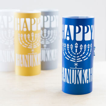 Happy Hanukkah Party Decoration Lantern, 4 of 10