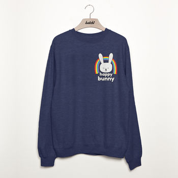 Happy Bunny Women's Slogan Sweatshirt, 2 of 3