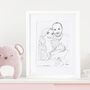 New Baby Gift Portrait, thumbnail 9 of 11