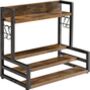 Four Tier Standing Organizer Rack With Stepped Design, thumbnail 4 of 8