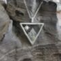 Sterling Silver Mountain Necklace, thumbnail 3 of 11