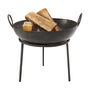 Iron Fire Pit With Tall Stand, thumbnail 5 of 5