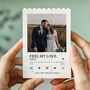 Personalised Wedding Memory Block Style Keepsake, thumbnail 8 of 10