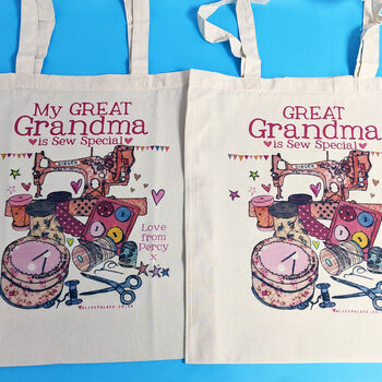 Personalised Great Grandma Bag, 7 of 12