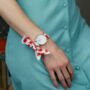 Red Elephant Changeable Women Cotton Strap Wrist Watch, thumbnail 5 of 8