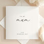 Luxury Wedding Day Card To My Mum With Wax Seal, thumbnail 7 of 7