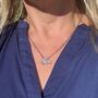 The 'VIP' Friends And Family Birthstone Necklace, Silver, thumbnail 7 of 12