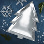 Silver Christmas Tree Plates, thumbnail 1 of 2