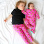 Hot Pink Leopard Children And Baby Leggings, thumbnail 1 of 5