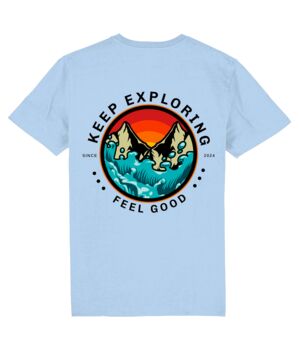 Keep Exploring Feel Good Unisex Graphic T Shirt, 7 of 12