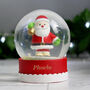 Personalised Santa Snow Globe, thumbnail 1 of 2