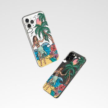Hula Girl Hawaiian Phone Case For iPhone, 8 of 10
