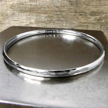 Sterling Silver Classic Bangle, 8 of 9