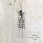 East Of India Handmade Wire Angel Decor, thumbnail 1 of 2