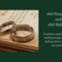 Sterling Silver Wedding Ring Set 1818, thumbnail 8 of 12