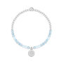 Throat Chakra Aquamarine Bracelet, thumbnail 2 of 8