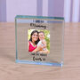 Personalised I Love My Mummy Glass Token For Mum, thumbnail 1 of 4
