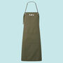 Modern Personalised Canvas Apron, thumbnail 4 of 8
